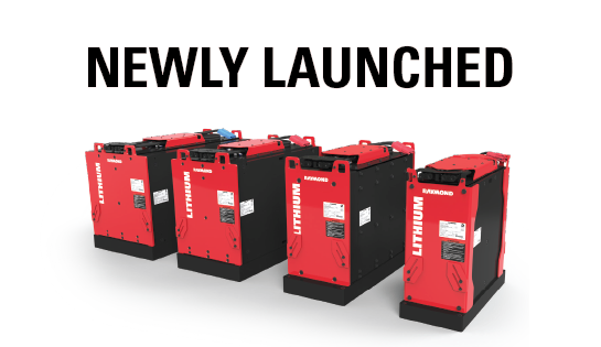 Raymond Lithium-Ion Batteries, Newly Launched