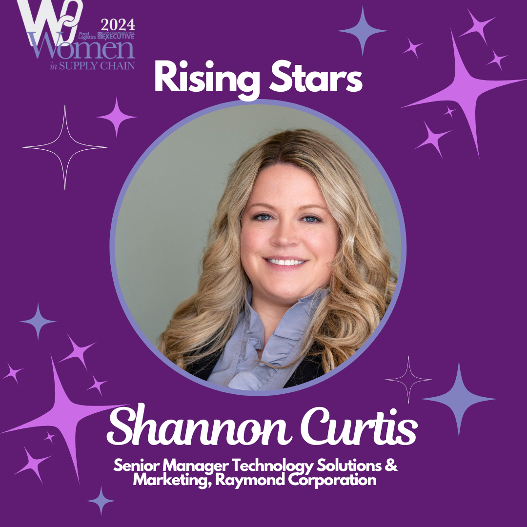 Supply Demand Chain Executive (SDCE) and Food Logistics Women in Supply Chain Award - Rising Star