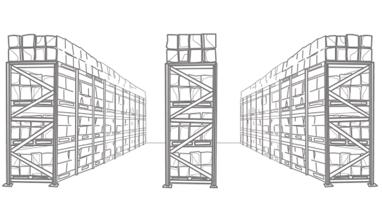 pallet racking, warehouse racking