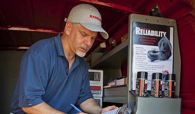 Raymond Forklift Parts and Lift Truck Service