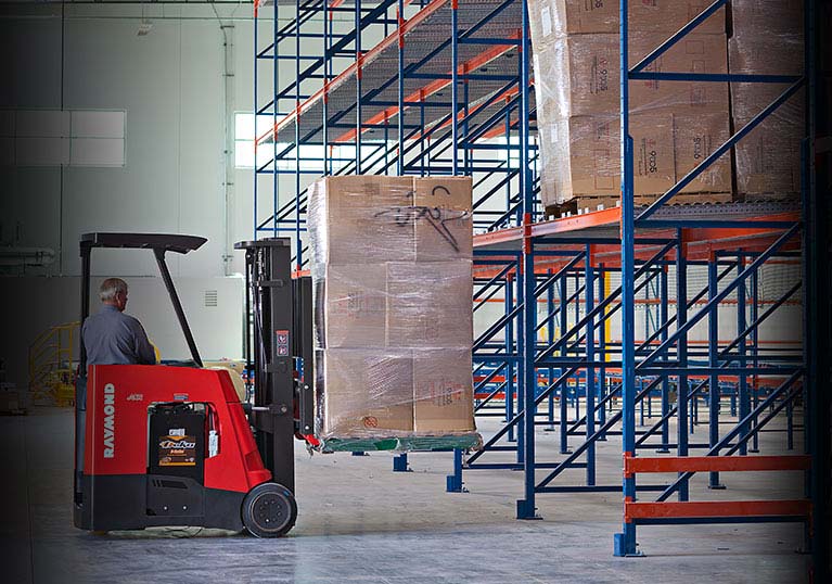 Raymond forklift, stand up forklift, Forklift, 9 to 5 seating