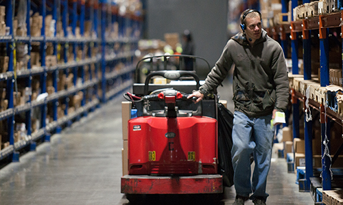 Associated Grocers of New England Utilizes Raymond Material Handling Solutions