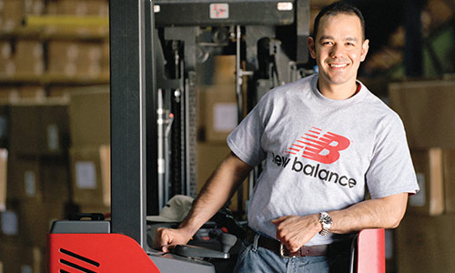 new balance, raymond success story