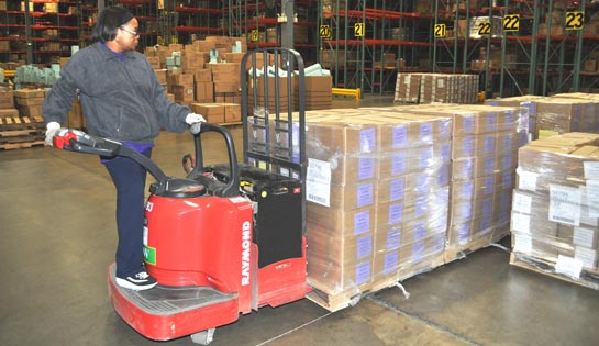 walkie rider pallet truck