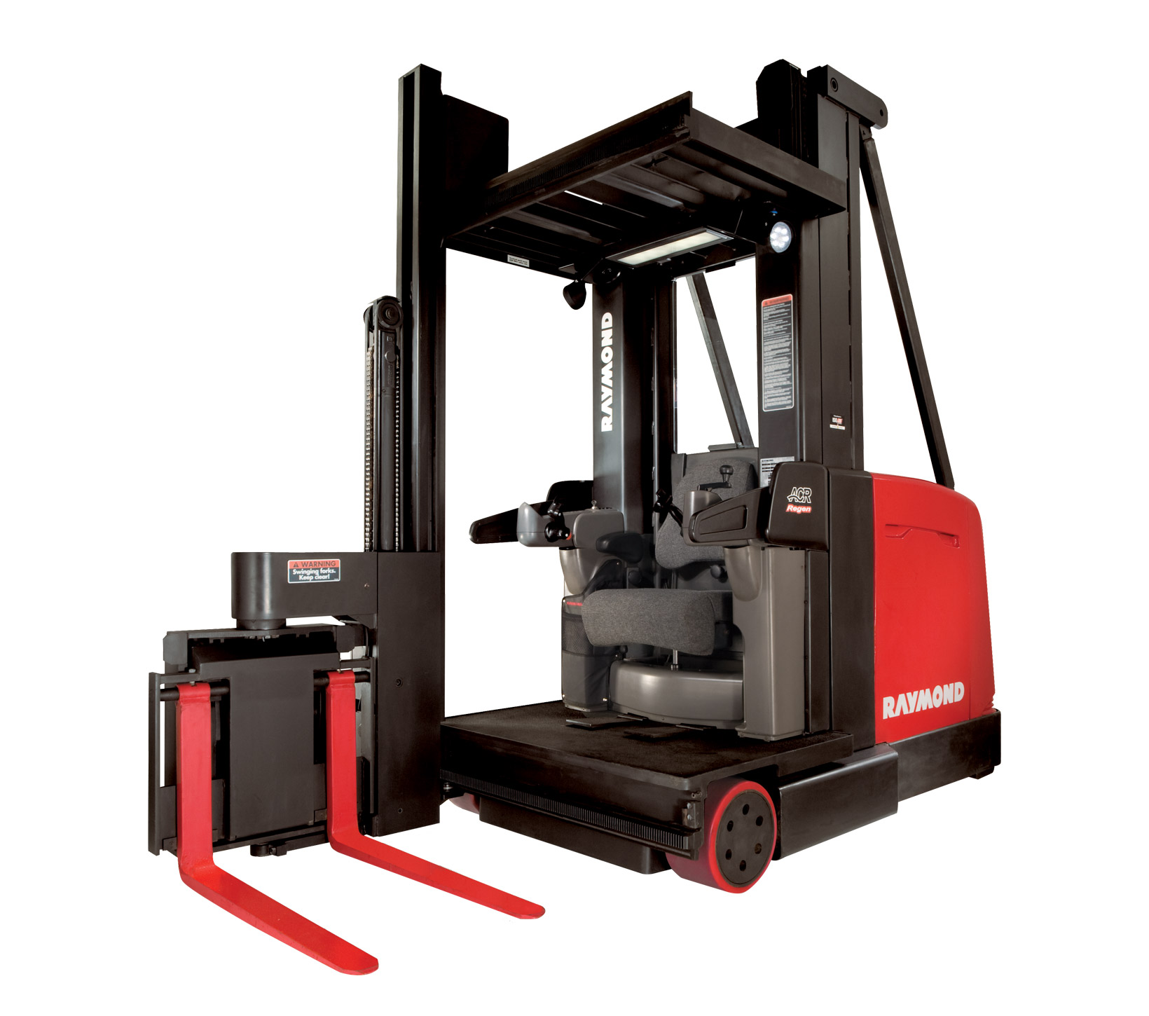 swing reach truck