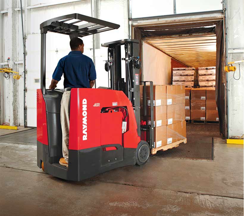 counterbalance forklift, Stand Up Forklift, electric lift truck