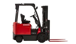 Raymond forklift, sit down rider forklift
