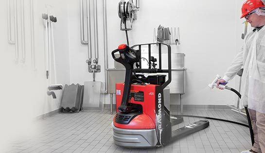 pallet jack washdown