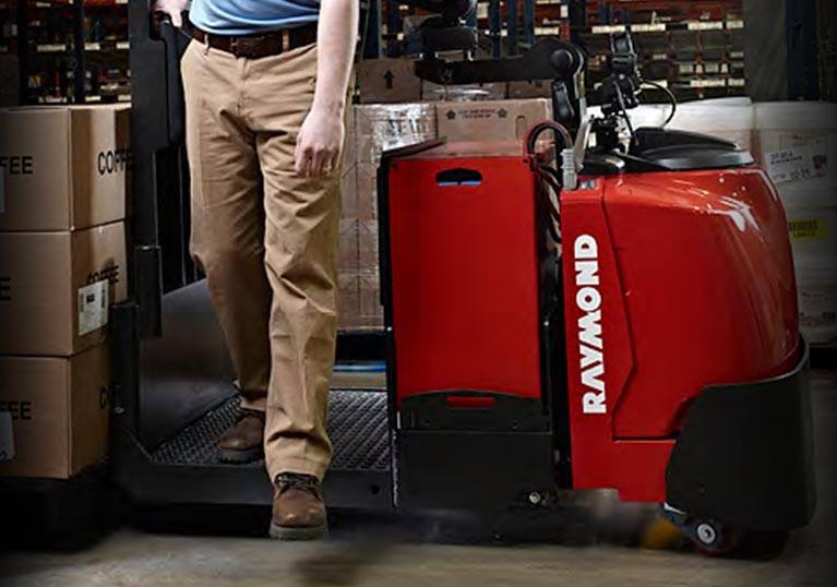Raymond 8510 Center Riding Pallet Truck