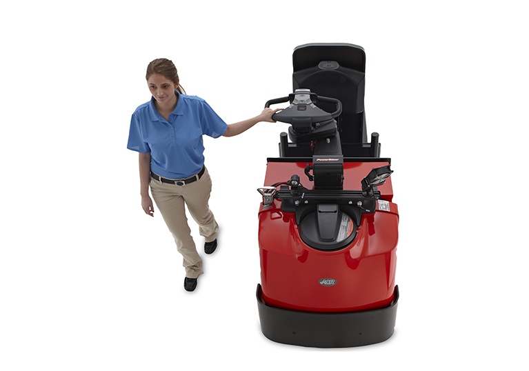 Raymond 8510 Center Rider Pallet Truck Programmable Performance