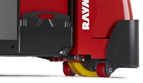 Raymond 8510 Center Rider Pallet Jack Heavy-Duty Casters