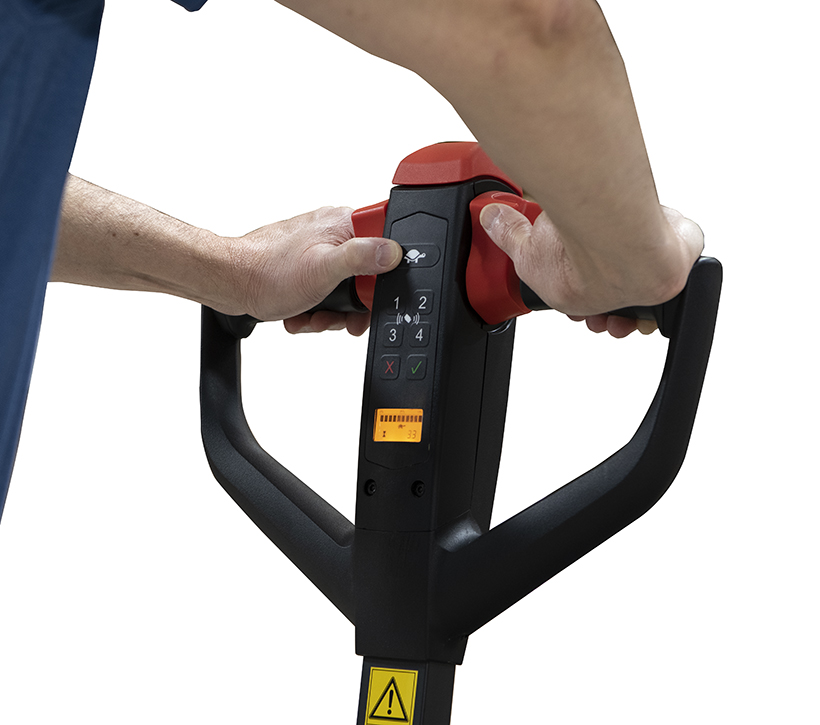 Raymond Basics Edge Stacker, control arm