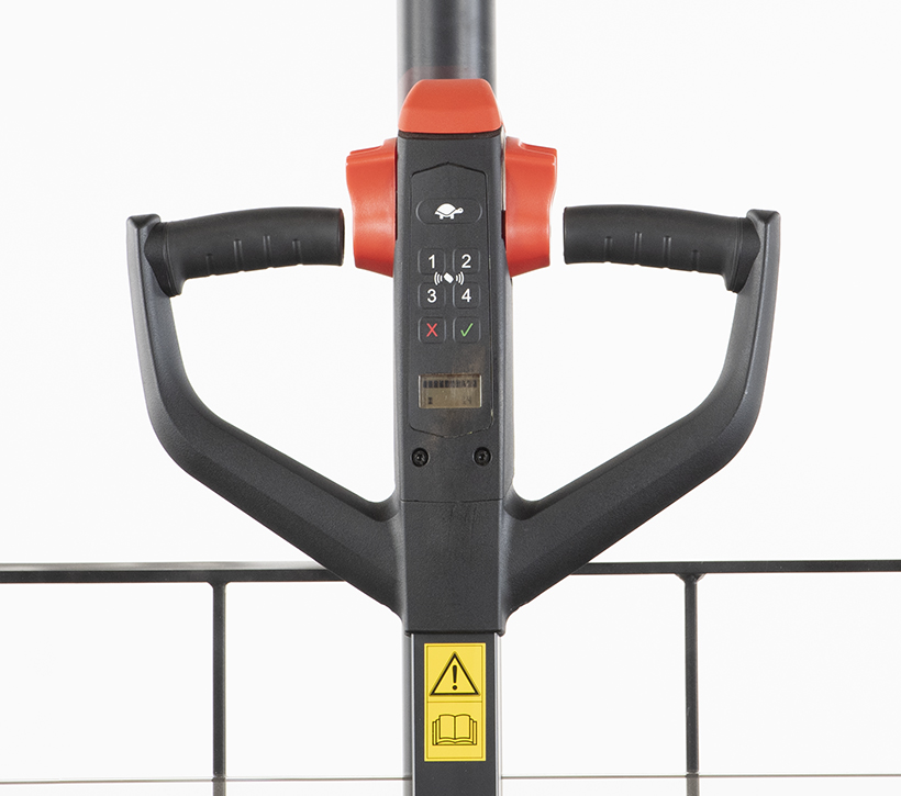 Raymond Basics Edge Stacker, control arm