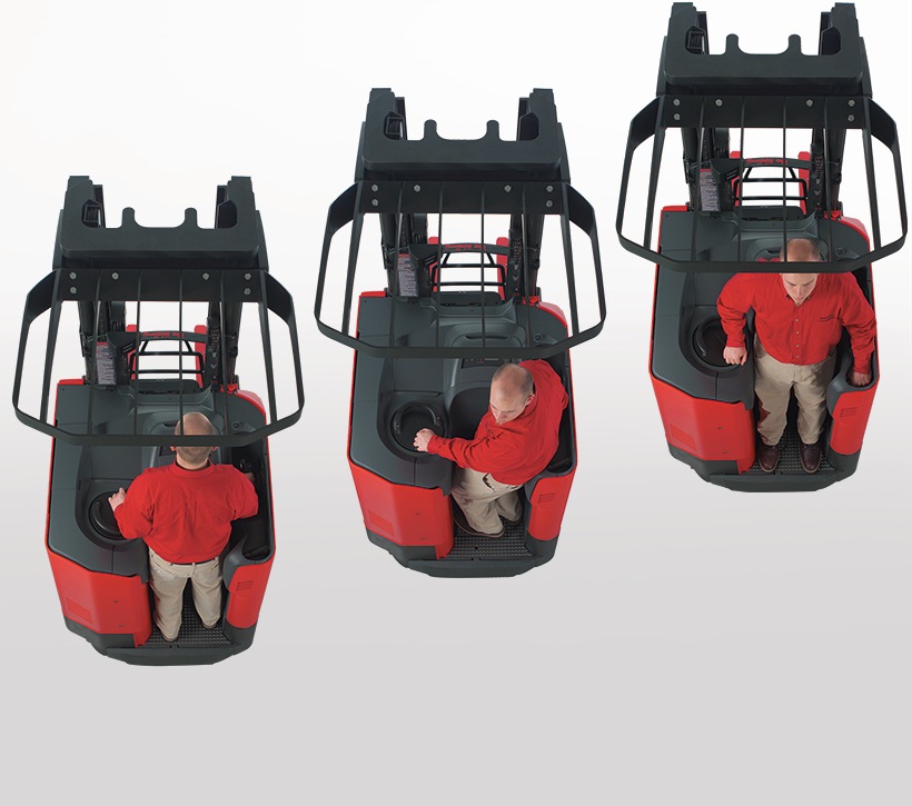 Raymond reach truck, forklift truck