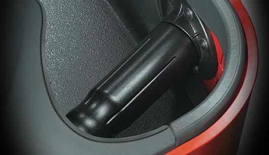 Raymond Reach-Fork truck universal stance optional secondary control handle