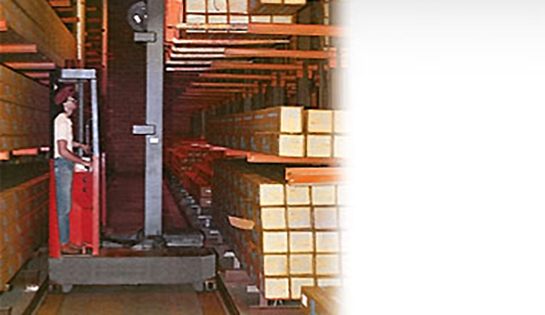 Raymond Sideloader Double Rail Guidance