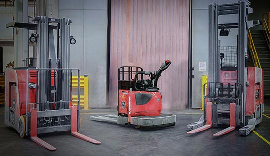 Raymond Cold Storage Equipped Lift Trucks